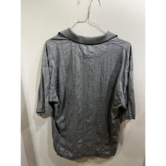 Ohio State Buckeyes Polo Mens XL Grey CS Crable Athleisure Golf Cotton Two Ply - Picture 6 of 8